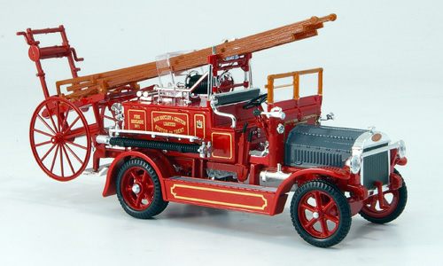Yat Ming: 1921 Dennis N Type - Fire Engine (43008) в 1:43масштабе